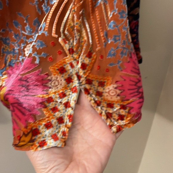 Like New Johnny Was Syriah Burnout Enta Blouse - XXL - Picture 8 of 12